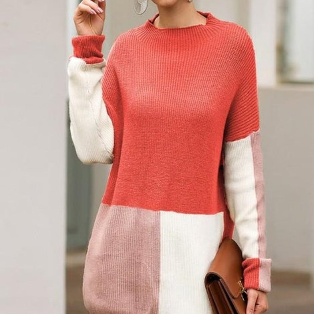 Color Block Sweater